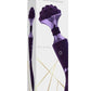Vive Shiatsu Rechargeable Silicone Bendable Massager Wand - Purple