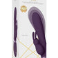 Vive Taka Rechargeable Silicone Inflatable and Vibrating Rabbit Vibrator - Purple