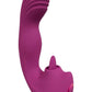 Vive Riko Rechargeable Silicone Triple Motor G-Spot Finger Motion Vibrator