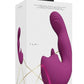 Vive Riko Rechargeable Silicone Triple Motor G-Spot Finger Motion Vibrator - Pink