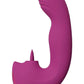 Vive Riko Rechargeable Silicone Triple Motor G-Spot Finger Motion Vibrator - Pink