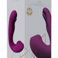 Vive Yuna Rechargeable Silicone Triple Motor Air Wave Vibrator with G-Spot Flapping Stimulation Vibrator - Pink