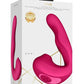 Vive Zaki Air Wave Pulse Wave and G-Spot Rechargeable Silicone Vibrator - Pink