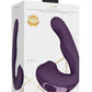 Vive Zaki Air Wave Pulse Wave and G-Spot Rechargeable Silicone Vibrator - Purple