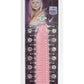 Vivid Sunrise Ribbed Jellie Dildo - Pink/Red - 7in