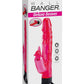 Wall Bangers Deluxe Beaver Rabbit Vibrator - Pink
