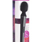 Wand Essentials Diamond Head Rechargeable Silicone Wand Massager - Black