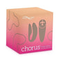 We-Vibe Chorus Rechargeable Couples Vibrator with Squeeze Remote Control - Cosmic - Pink
