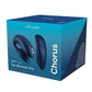 We-Vibe Chorus Rechargeable Silicone Couples Vibrator with Remote Control - Cosmic Blue