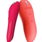 We-Vibe Forever Favorites Set Silicone Rechargeable Touch X and Tango X - Coral/Orange/Red