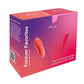 We-Vibe Forever Favorites Set Silicone Rechargeable Touch X and Tango X - Coral/Orange/Red