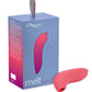 We-Vibe Melt Pleasure Air Rechargeable Silicone Clitoral Stimulator - Coral/Orange