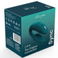 We-Vibe Sync Rechargeable Silicone Couples Vibrator with Remote Control - Green Velvet - Green