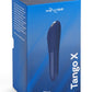 We-Vibe Tango X Rechargeable Clitoral Mini Bullet Vibrator - Blue/Midnight Blue