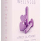 Wellness Dilator Kit Silicone - Purple - 4 Per Set