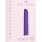 Wellness Rechargeable Power Vibrator - Purple