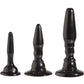 Wendy Williams' Anal Trainer - Black - 3 Piece Kit