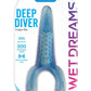 Wet Dreams Deep Diver Tongue Vibrator - Blue