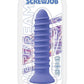 Wet Dreams Screwjob Rechargeable Silicone Multi-Speed Screw Shape Vibe - Purple