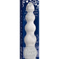 White Nights Ribbed Waterproof Vibrator - White - 7in