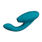 Womanizer Duo 2 Silicone Rechargeable Clitoral and G-Spot Stimulator - Green/Petrol