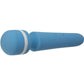 Wonderlust Destiny Silicone Rechargeable Wand Massager - Blue