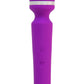 Wonderlust Destiny Silicone Rechargeable Wand Massager - Purple