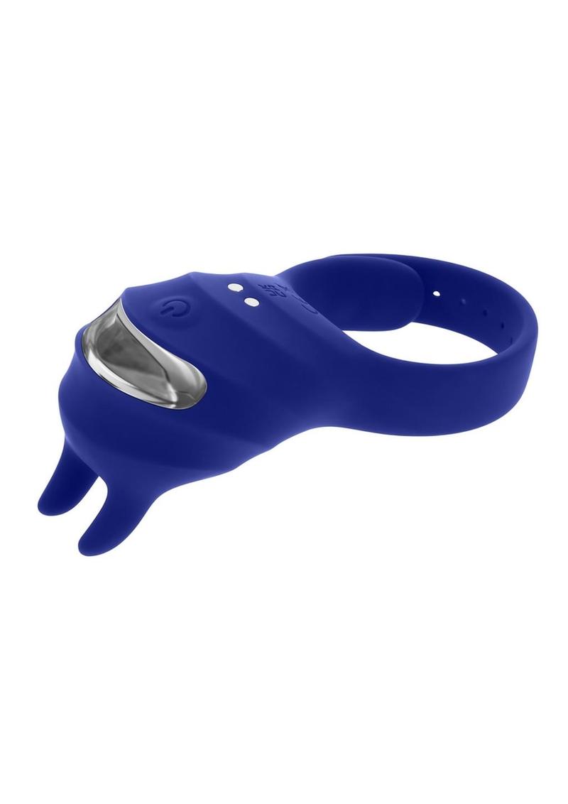 Adjustable Fun Ring Rechargeable Silicone Cock Ring