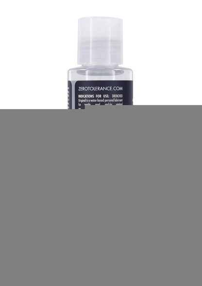 Zero Tolerance Drenched Original Water Based Lubricant - 4oz