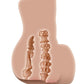 Zero Tolerance Rear Beauty Rechargeable Dual Vibrating Realistic Ass and Vagina