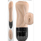 Zero Tolerance Tight Lipped Rechargeable Pussy Masturbator - Vanilla