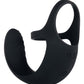 Zero Tolerance Vibrating Ball Cradle Silicone Rechargeable Cock Ring with Remote Control