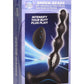 Zeus Shock Beads 80x Vibrating and E-Stim Rechargeable Silicone Anal Beads with Remote Control - Black