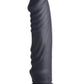 Zeus Vibrating and E-Stim Rechargeable Silicone Dildo with Remote Control