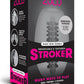 ZOLO Squeezable Mini Bubble Masturbator - Gray/Grey